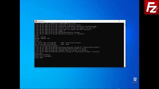 How to Transfer Files using FileZilla Pro CLI смотреть онлайн