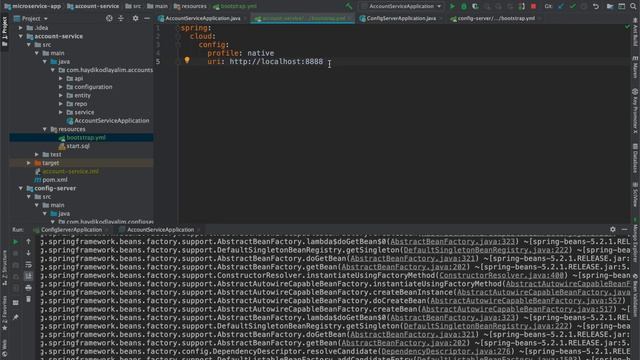 Ders 9 - Spring Cloud Config Server ile Account Service Entegrasyonu ve konfigurasyonu смотреть онлайн