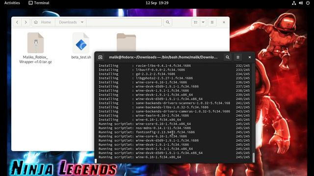 Roblox Linux Setup Sep 2021 (Ubuntu/Debian Fedora Arch) смотреть онлайн