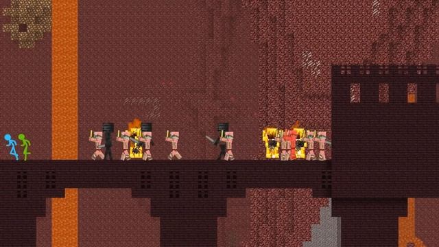 Анимация против Майнкрафта Эпизод 8 (Нижний мир) Русская Озвучка #анимация #майнкрафт #мультфильм смотреть онлайн