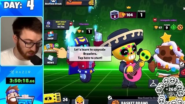 I Played A New Brawl Stars Account for 7 Days Straight.. смотреть онлайн