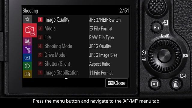 How to turn On / Off Animal Eye AF on the Sony ILCE-7SM3 / 7M4 /1 Camera смотреть онлайн