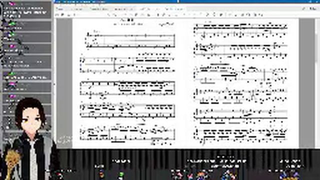 ТРОГАЮ МУЗЫКУ РУКАМИ (спустя год) : #RUVTuber играет на фортепиано