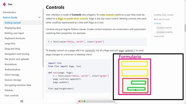 Flet Curso: 16 Entendiendo Cómo Se Estructura una Interfaz Gráfica de Usuario Basada en Flet смотреть онлайн