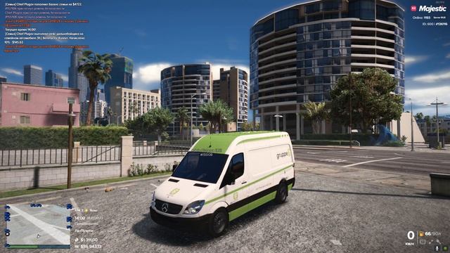 ОБЗОР РАБОТЫ ДАЛЬНОБОЙЩИКА НА СЕРВЕРЕ MAJESTIC RP GTA 5 RP