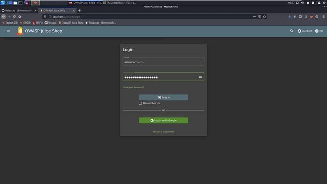 Login Admin - Injection - OWASP Juice Shop - Walkthrough - Solution смотреть онлайн