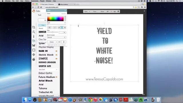 How to add text in PicMonkey смотреть онлайн
