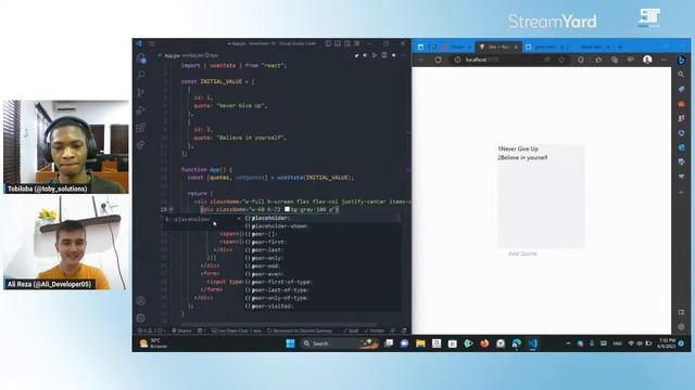 Collaboration: How to Install And Set Up Tailwind In React смотреть онлайн