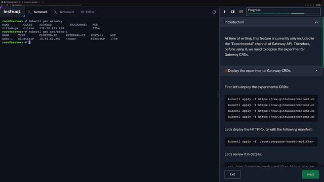 Cilium Gateway API - HTTP Response Header Modifier смотреть онлайн