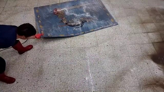 Terrible dirty carpet cleaning satisfying rug cleaning ASMR смотреть онлайн