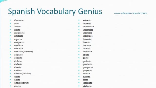 2000 Spanish Words - Easy Spanish Vocabulary - Spanish Lessons смотреть онлайн