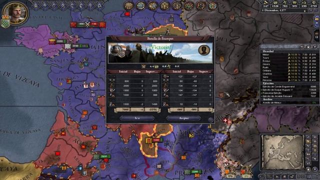 Crusader Kings II Sunset Invasion en español Episodio 9: "La 2º Guerra de las Flores de Lis" смотреть онлайн