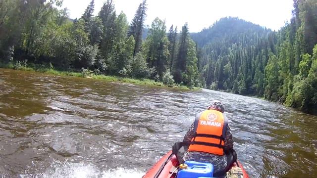 Подъём по реке ОЯ на водомёте смотреть онлайн