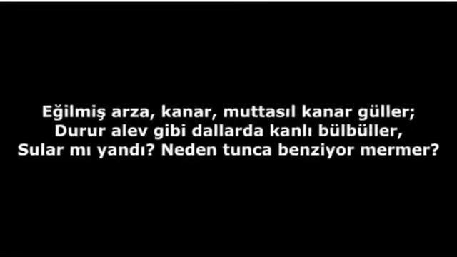 Ahmet Haşim- Merdiven🍁 смотреть онлайн