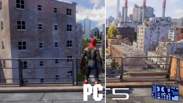 SPIDERMAN 2 PC VS PS5 Comparison