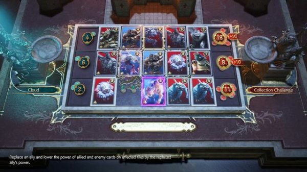 Final Fantasy 7 Rebirth - Collector's Card: Red XIII (Card Carnival Puzzle Solution)