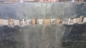 Ремонт гусеницы мотобуксировщика с помощью вулканизации.