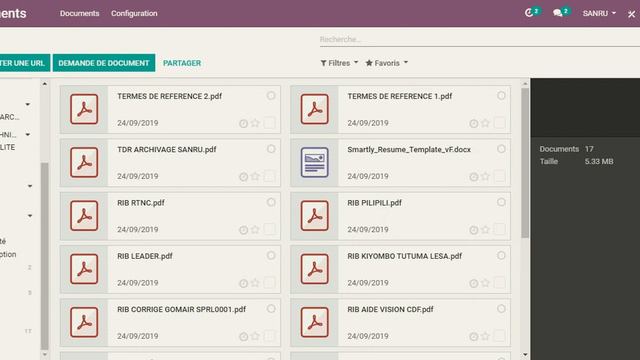 ODOO ARCHIVAGE NUMERIQUE смотреть онлайн