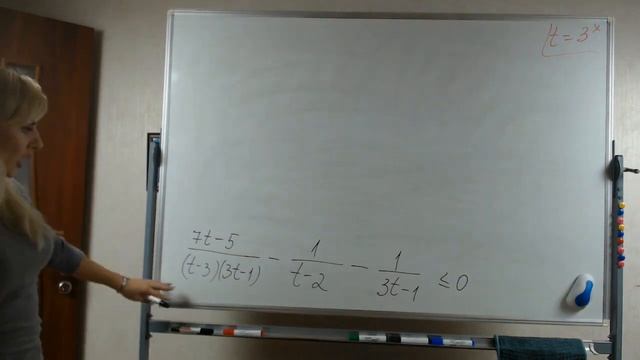 (〖27〗^(x+□(1/3))-10∙9^x+10∙3^x-5)/(9^(x+□(1/2))-10∙3^x+3)≤3^x+1/(3^x-2)+1/(3^(x+1)-1) смотреть онлайн
