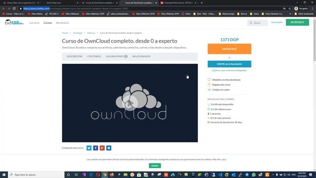 Curso de owncloud completo, desde 0 a experto смотреть онлайн