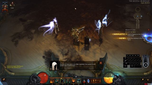 DIABLO 3: Barbarian Walkthrough on Master Act 4/5 - THE HIGH HEAVENS смотреть онлайн