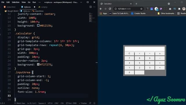 Fully Responsive Calculator App | HTML, CSS, JavaScript смотреть онлайн
