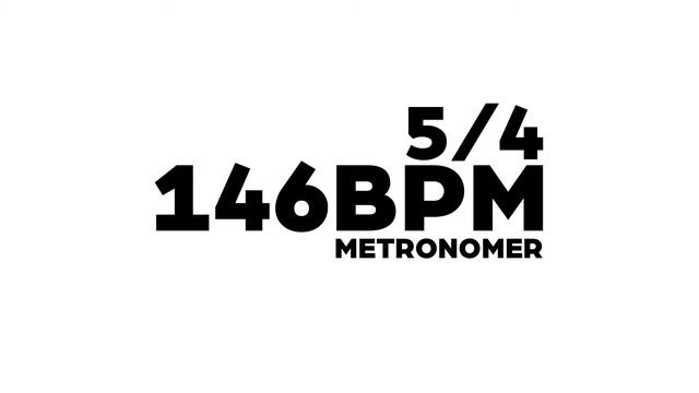 146 BPM Metronome 5/4 смотреть онлайн
