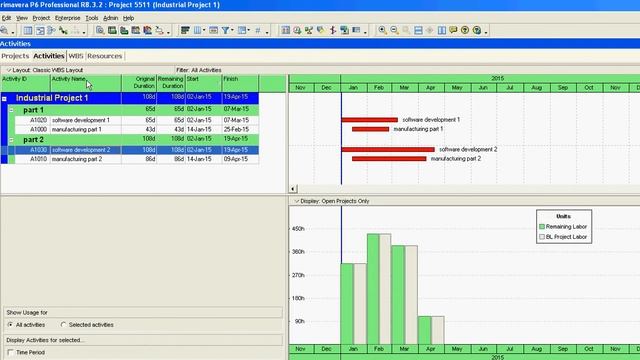 Primavera P6 compare project units with baseline in the graph смотреть онлайн