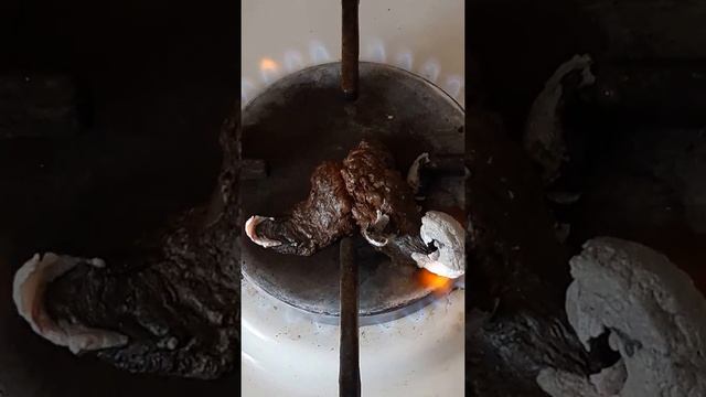 Монстр растущий на огне из кальция глюконат!!!! смотреть онлайн