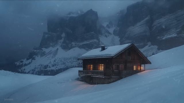 Freezing Blizzard Sounds in Tibetian Mountain┇Howling Wind & Blowing Snow┇Sounds for Sleep & Study смотреть онлайн