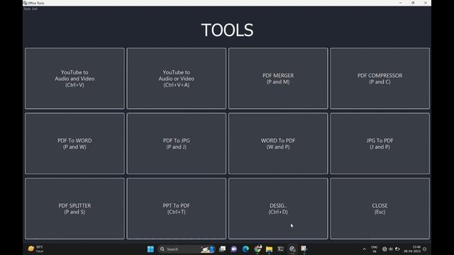 Office Tools - PyQt5 - Youtube downloader, Pdf Merger, Pdf Splitter, Pdf to Word, Pdf to Jpg, etc. смотреть онлайн