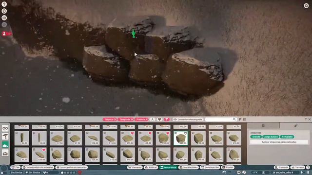 #SB03 🐯 HÁBITAT PARA TIGRES DE BENGALA 🐯 - PLANET ZOO - SPEED BUILD - GAMEPLAY ESPAÑOL смотреть онлайн