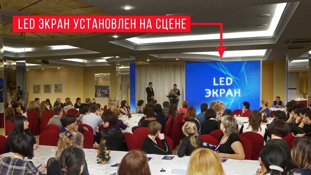 Установка мониторов/экранов на банкетах/мероприятиях смотреть онлайн