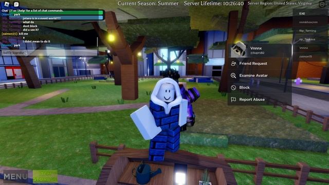 COMMANDS | Roblox Sakura Stand смотреть онлайн