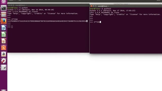 python 3 All integers are implemented as long integer objects смотреть онлайн