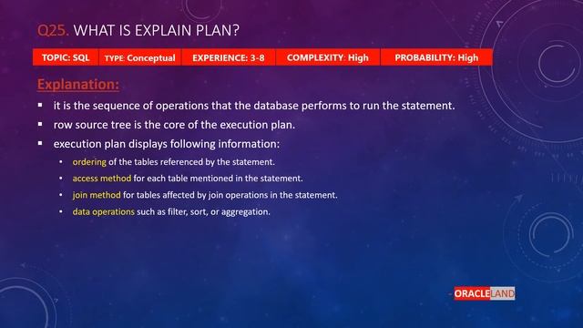 Oracle Database Interview Questions -PART 3 | SQL PLSQL Interview Questions and Answers. смотреть онлайн