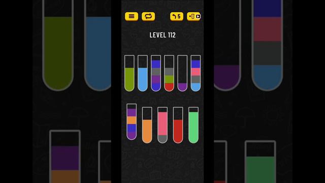 Water Sort Puzzle Level 112