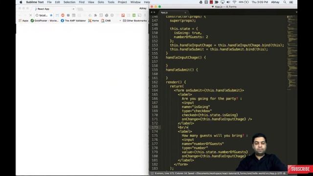 [2019 ]# - 10 Part 2 Forms and Input Data: ReactJS смотреть онлайн