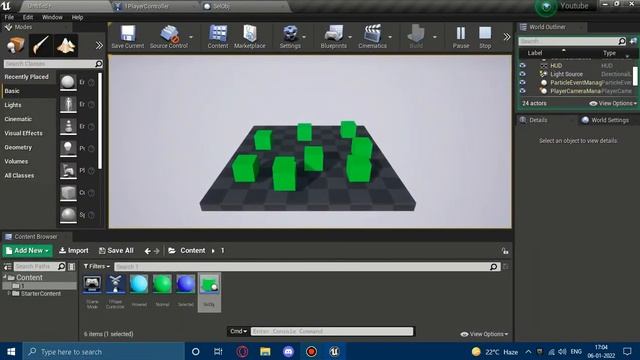 Unreal Engine Tutorial - In-game Object Selection on Runtime and Displaying Variables with UI смотреть онлайн
