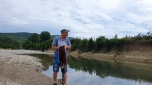 Кастинговая сеть семь метров в диаметре, снимаю под водой, краткий обзор и первые броски