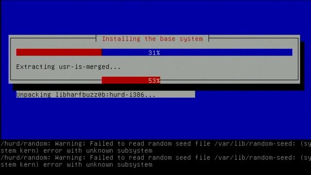 Bare Metal Debian Hurd June 2023 Release Installation and Run смотреть онлайн