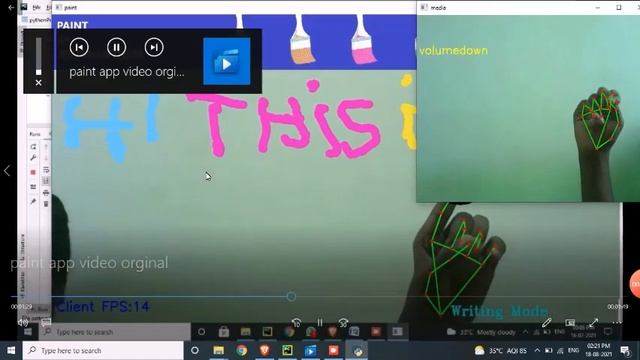 Media Player Controller using Python OpenCV -Jeevanantham смотреть онлайн
