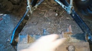 Прицепное устройство на мини трактор русич т30