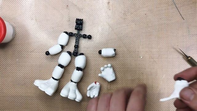 Делаем игрушку Фредди из Фнаф / DIY FNAF action toy Freddy / Фредди из лёгкого пластилина смотреть онлайн
