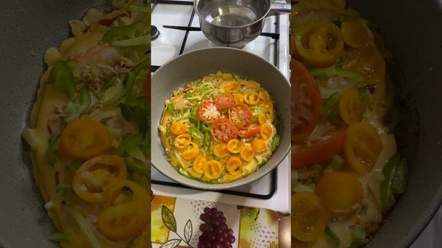 ПИЦЦА с КРЕВЕТКАМИ на сковороде. Быстрый рецепт. смотреть онлайн