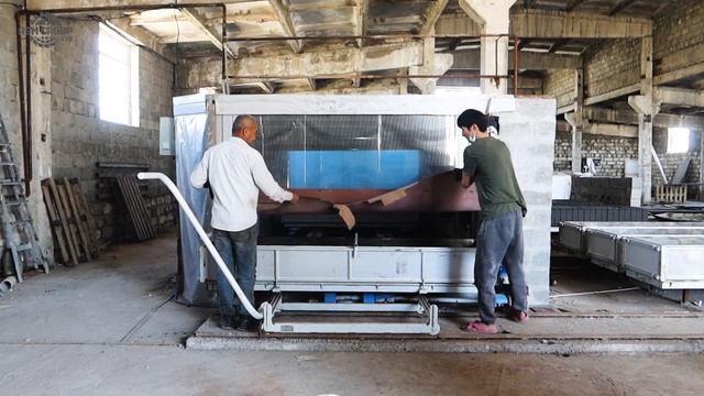 Запуск линии АСМ-40КА в с. Аса,  Жамбылской области | Производство неавтоклавного газобетона