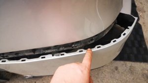 Снятие заднего бампера Nissan X Trail T32