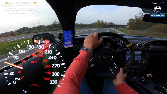 SHELBY GT350 | TOP SPEED On AUTOBAHN [NO SPEED LIMIT] By AutoTopNL