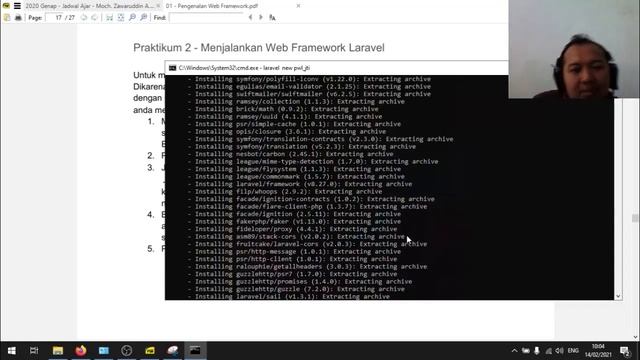 Pemrograman Web Lanjut - 01. Pengenalan Web Framework смотреть онлайн
