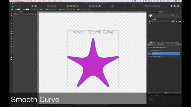 Affinity Designer Node Actions смотреть онлайн